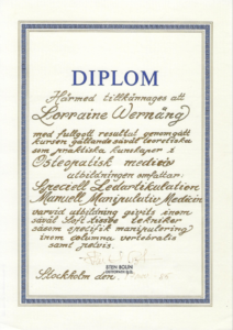 Diplom Sten Bohlin